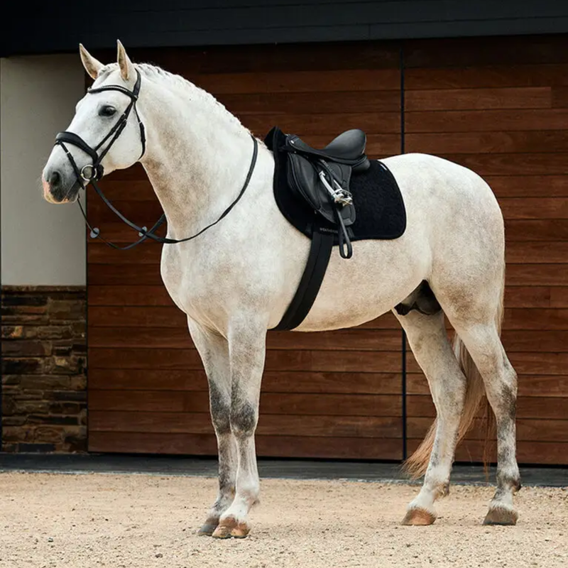 WeatherBeeta Suede Elite Air-Tec All Purpose Saddlepad - White-3