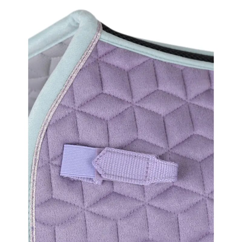 WeatherBeeta Suede Elite Air-Tec Dressage Saddlepad - Soft Lilac-1
