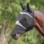 Shires Fine Mesh Fly Mask with Ears and Nose - Jet
