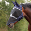 Shires Fine Mesh Fly Mask with Ears and Nose - Navy