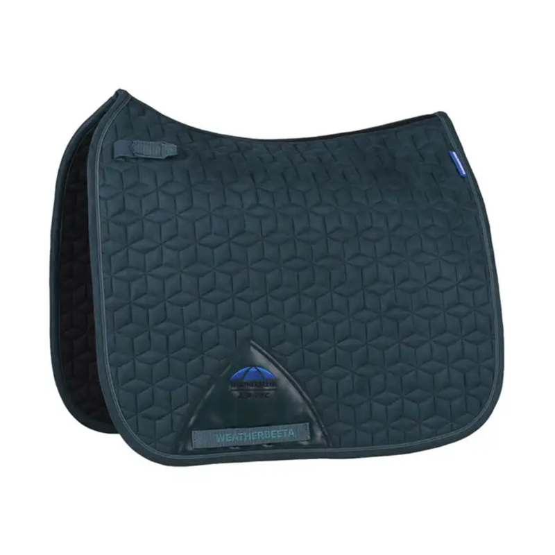 WeatherBeeta Suede Elite Air-Tec Dressage Saddlepad - Forest Green