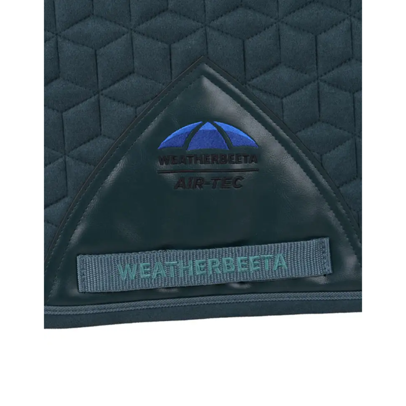 WeatherBeeta Suede Elite Air-Tec Dressage Saddlepad - Forest Green-2
