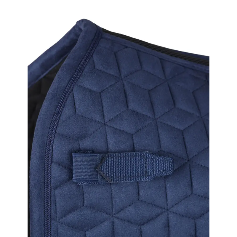 WeatherBeeta Suede Elite Air-Tec Dressage Saddlepad - Navy-1