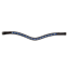 Shires Velociti GARA Blue Diamante Browband - Black
