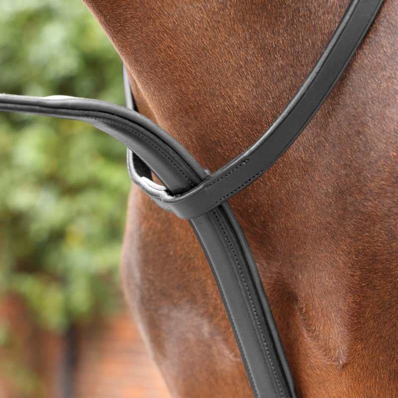 Shires Velociti LUSSO Opus Close Contact Breastplate - Black-4
