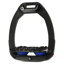 Flex-On Safe-On Inclined Ultra-Grip Stirrups - Black/Black/Blue