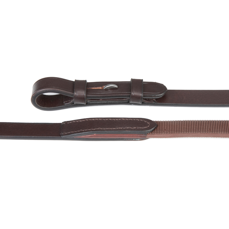 Shires Velociti LUSSO Elite Pro Reins - Havana