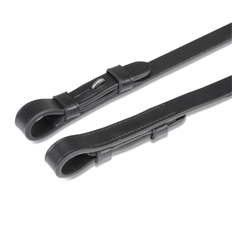 Shires Velociti LUSSO Elite Pro Reins - Black-3