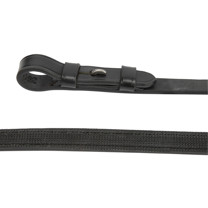 Shires Velociti Lusso Dressage Reins - Black