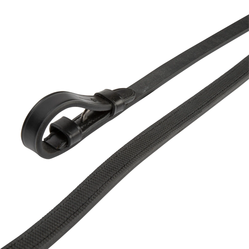 Shires Velociti Lusso Dressage Reins - Black-3