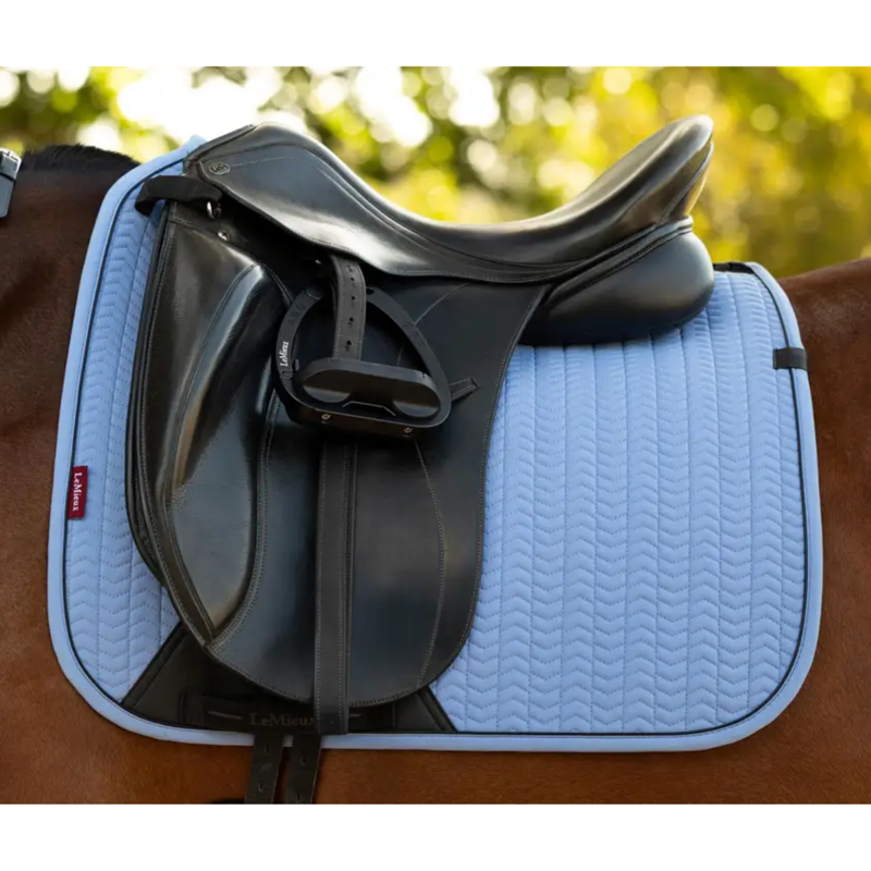 LeMieux Essence Dressage Square - Powder Blue-1