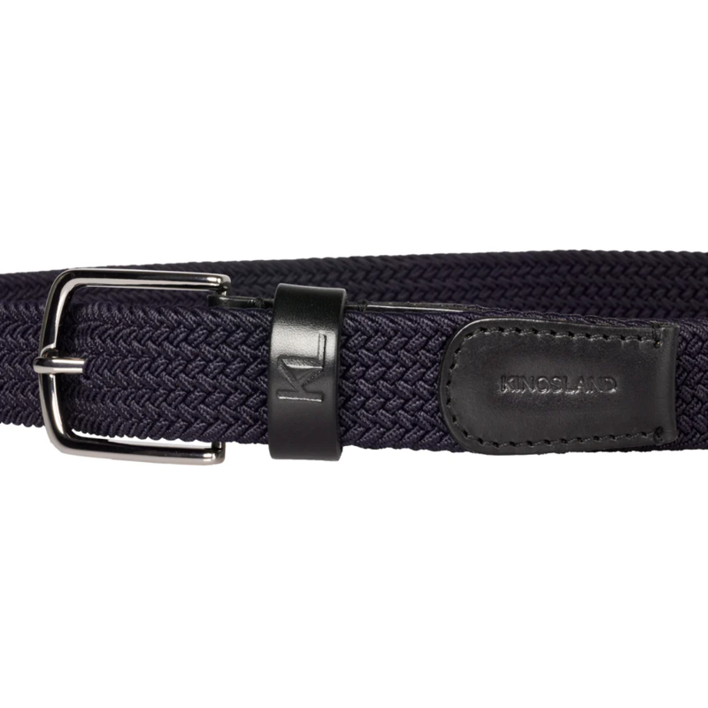 Kingsland KLLeslie Braided Elastic Belt - Navy-1