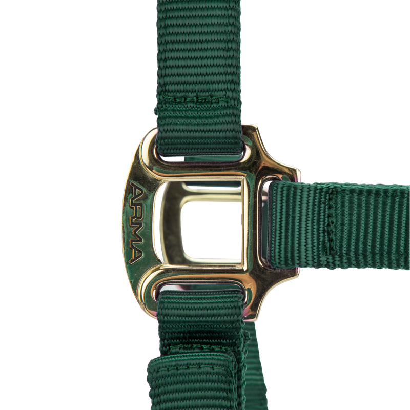 Shires ARMA Premium Adjustable Headcollar - Hunter-1