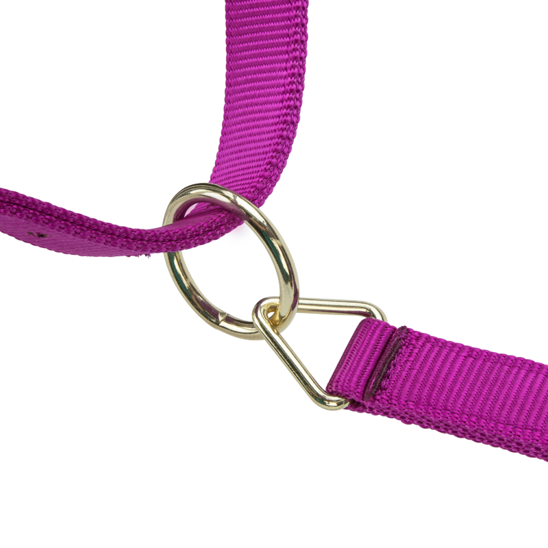 Shires ARMA Premium Adjustable Headcollar - Raspberry-1