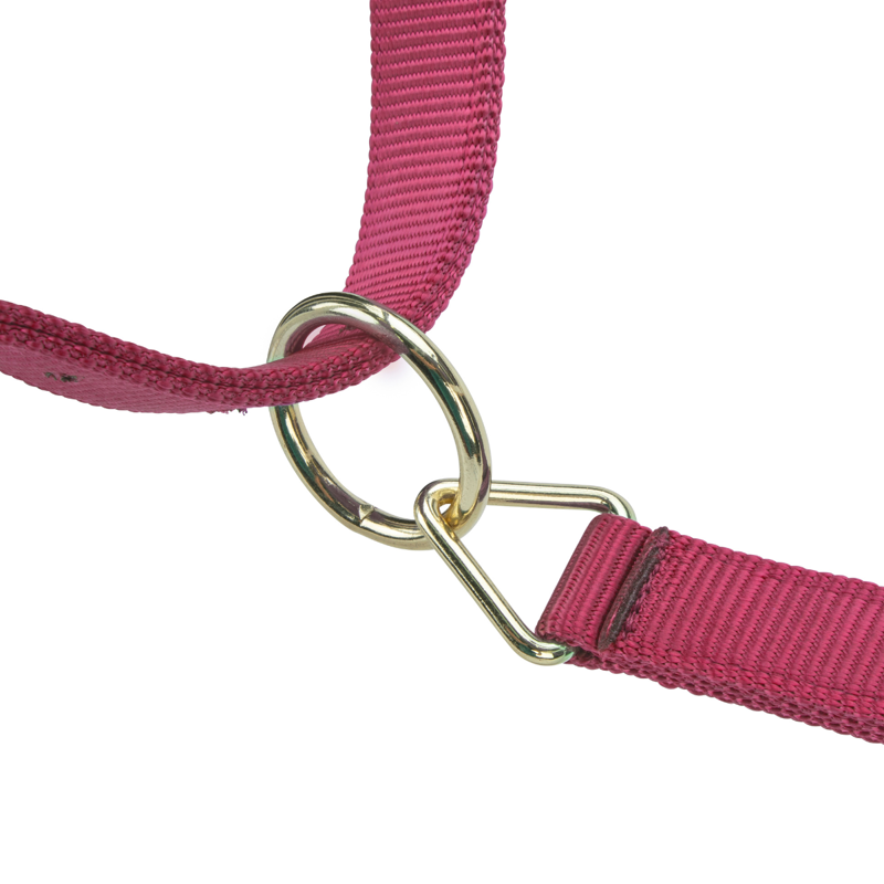 Shires ARMA Premium Adjustable Headcollar - Red-1