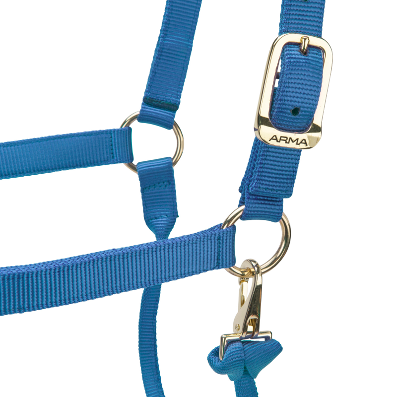 Shires ARMA Premium Adjustable Headcollar - Royal-2
