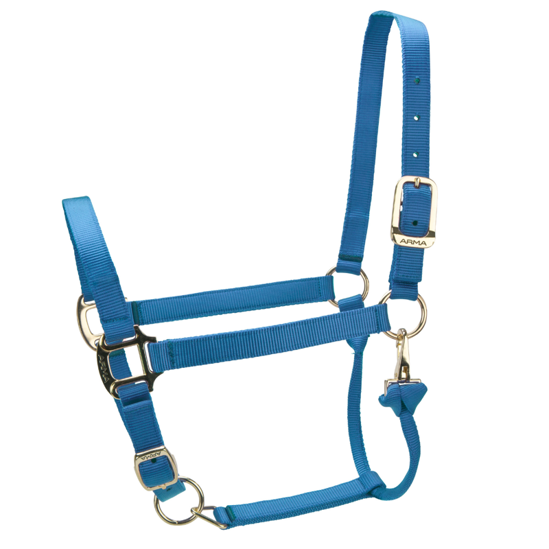 Shires ARMA Premium Adjustable Headcollar - Royal