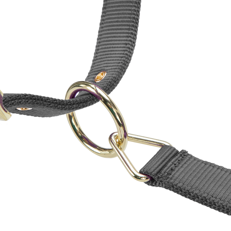 Shires ARMA Premium Adjustable FieldSafe Headcollar - Grey-3