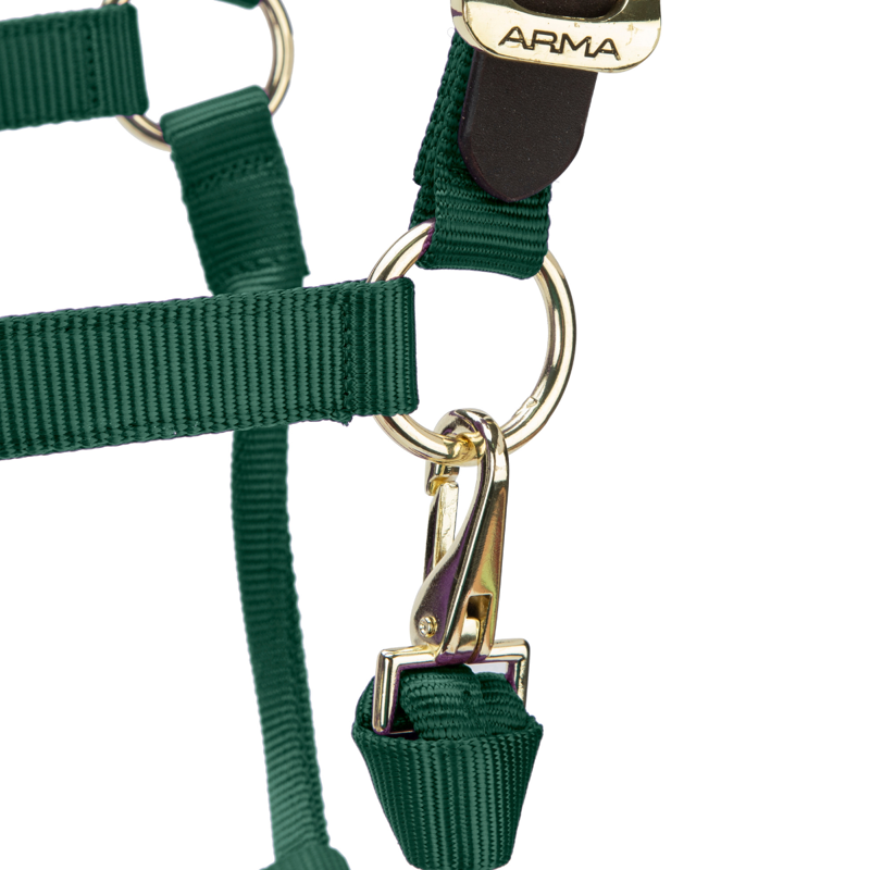 Shires ARMA Premium Adjustable FieldSafe Headcollar - Hunter-4
