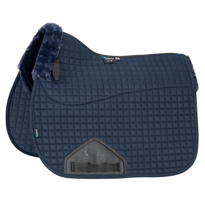 Shires ARMA SupaFleece Saddlecloth - Navy