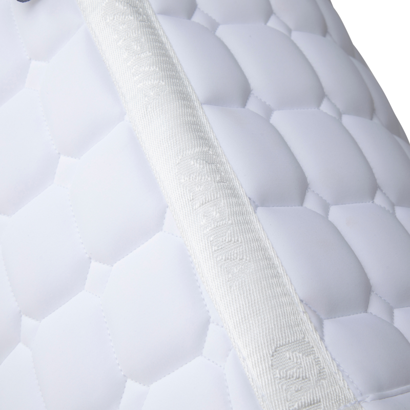 Shires ARMA Elegance 1.0 GP Saddlecloth - White-1