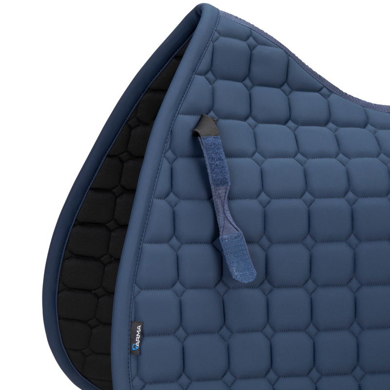 Shires ARMA Elegance 1.0 GP Saddlecloth - Navy-1