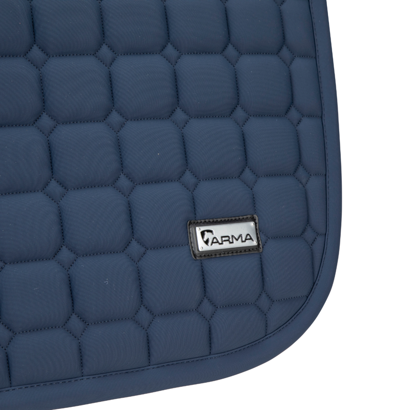 Shires ARMA Elegance 1.0 GP Saddlecloth - Navy-3