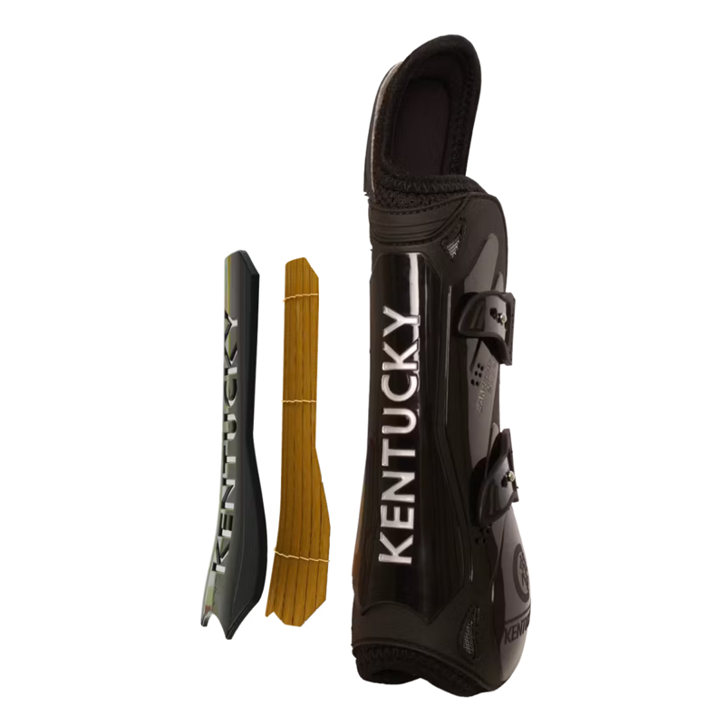 Kentucky Tendon Boots with Elastic Knee Protection M - Black-8
