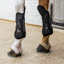 Kentucky Tendon Boots with Elastic Knee Protection M - Black