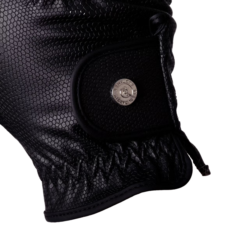 Kentucky Grip Winter Riding Gloves - Navy-3