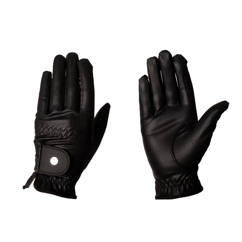 Kentucky Grip Winter Riding Gloves - Black-1