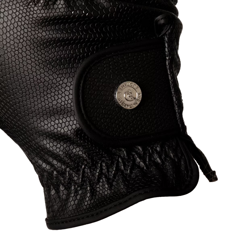 Kentucky Grip Winter Riding Gloves - Black-4