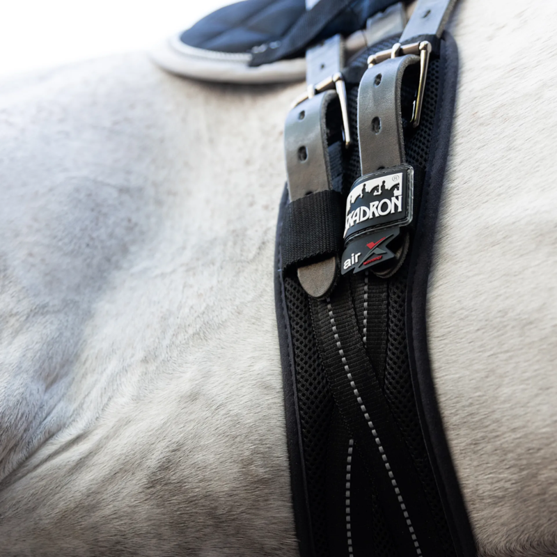 Eskadron Mesh Dressage Girth - Black-1