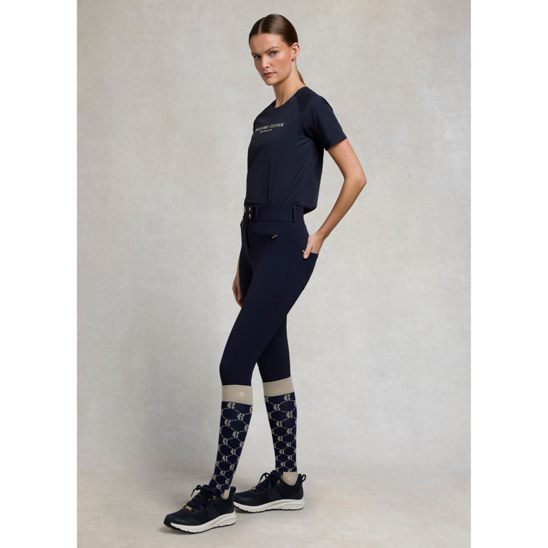 Holland Cooper Riding Socks 2 Pack - Navy Stone-3