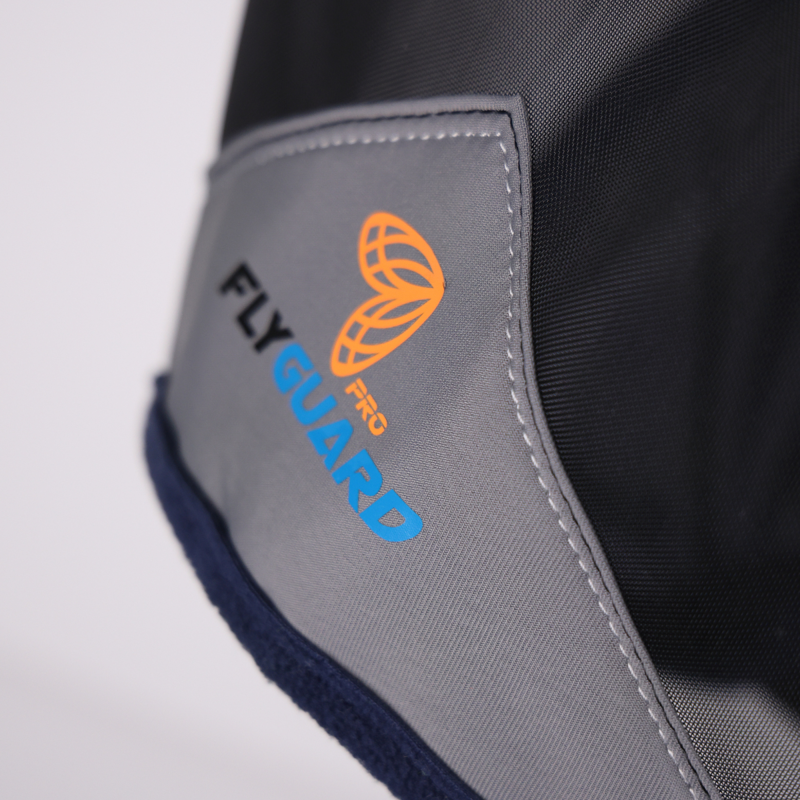 Shires FlyGuard Pro Fine Mesh Fly Mask with Ears - Navy-5