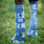 Horseware Fly Boots - Set of 2 - Heather Blue/Blue/Silver