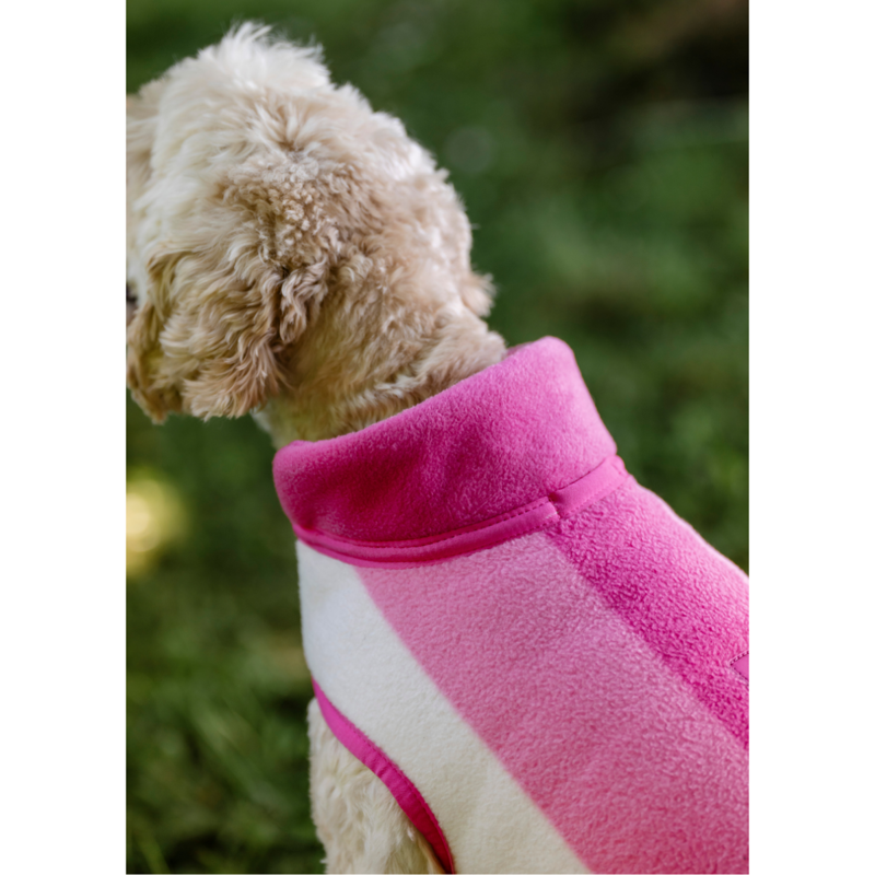 Horseware Newmarket Dog Fleece - Witney Pink-2