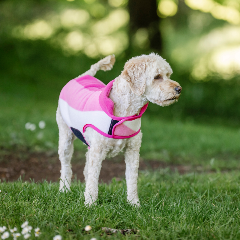 Horseware Newmarket Dog Fleece - Witney Pink-1