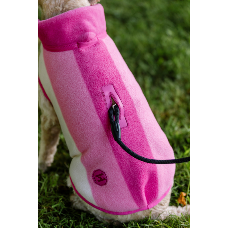 Horseware Newmarket Dog Fleece - Witney Pink-3