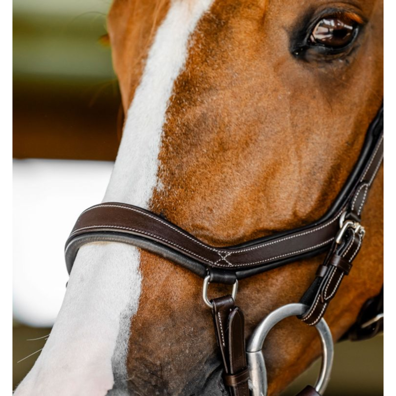Horseware Micklem Competition Bridle - Dark Havana-1