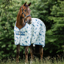 Horseware Amigo Bug Rug Fly Sheet - Dragonfly Print/Silver/Blue/Sage