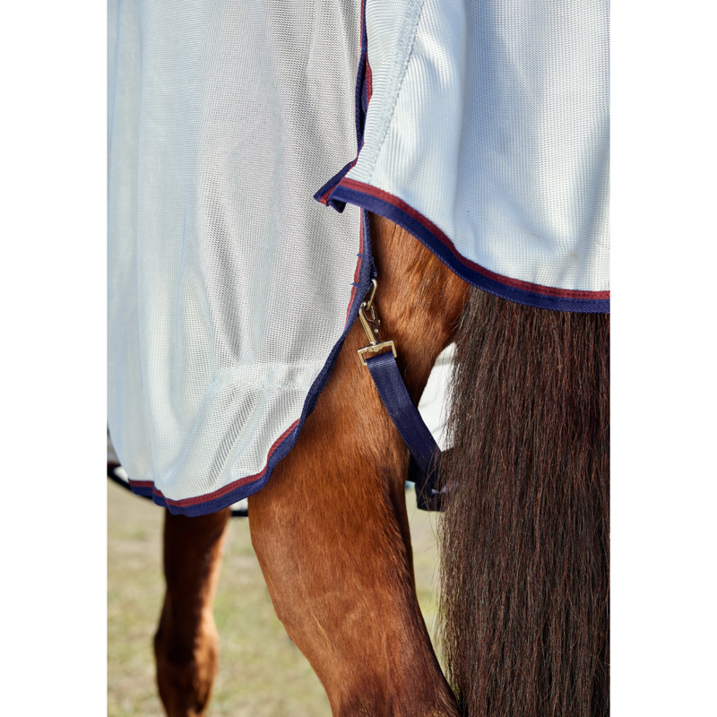 WeatherBeeta ComfiTec Airflow Combo Fly Sheet - Grey/Navy/Burgundy-7