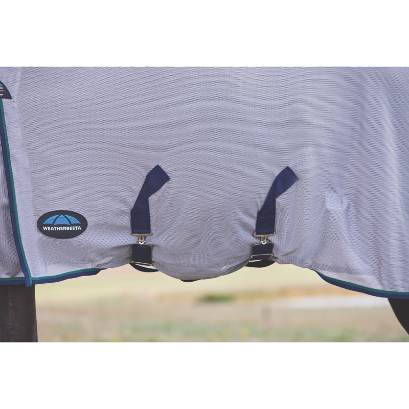 WeatherBeeta ComfiTec Zephyr Combo Fly Sheet - Grey/Navy/Forest Green-6