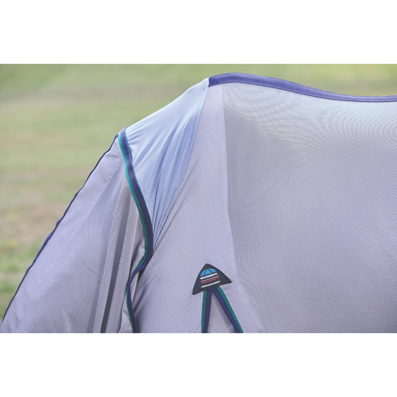WeatherBeeta ComfiTec Zephyr Combo Fly Sheet - Grey/Navy/Forest Green-4