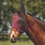 WeatherBeeta ComfiTec Deluxe Stretch Fly Mask with Ears - Burgundy/Black