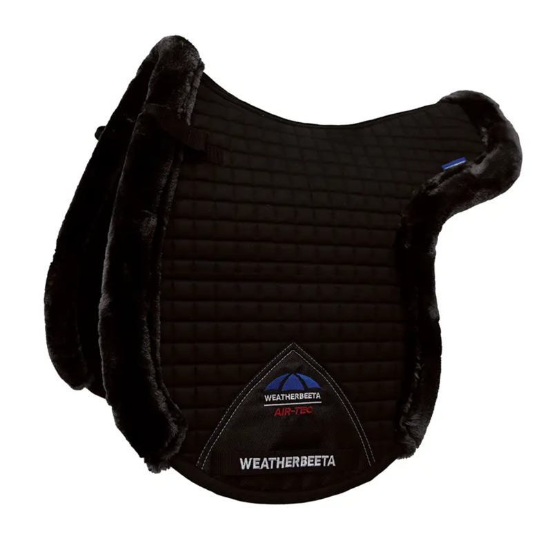 WeatherBeeta Prime Air-Tec Comfy Fleece Trimmed Numnah - Black