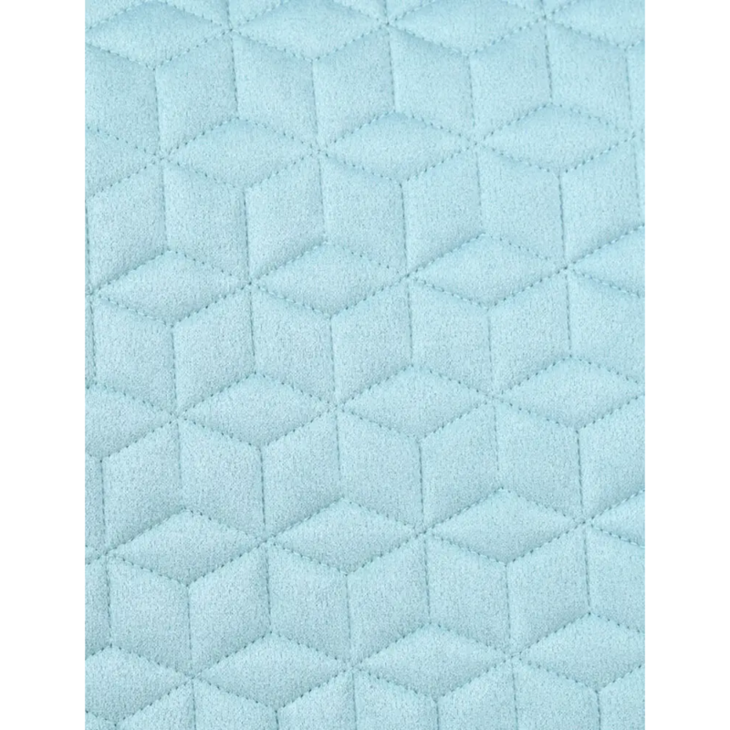 WeatherBeeta Suede Elite Air-Tec Jump Shaped Saddlepad - Aqua-3