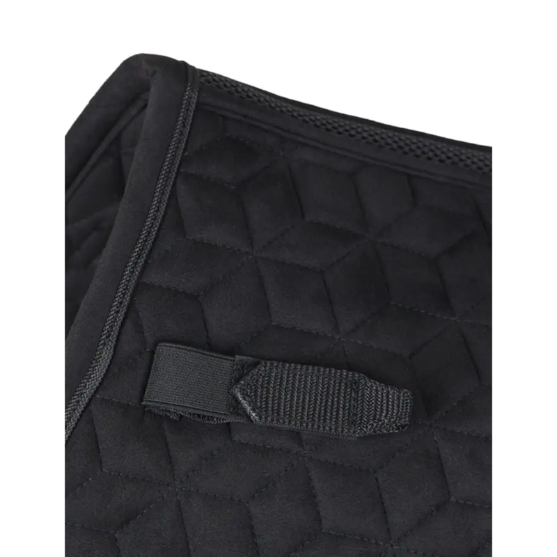 WeatherBeeta Suede Elite Air-Tec Jump Shaped Saddlepad - Black-1