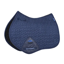 WeatherBeeta Suede Elite Air-Tec Jump Shaped Saddlepad - Navy