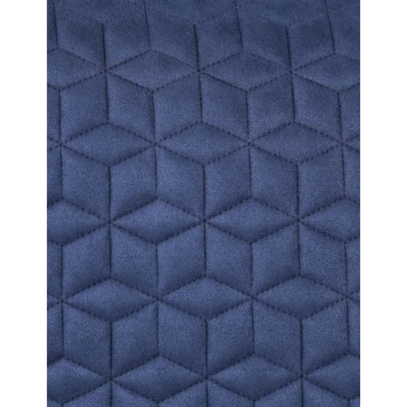 WeatherBeeta Suede Elite Air-Tec Jump Shaped Saddlepad - Navy-3